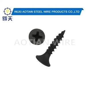 پیچ های دیوار خشک فسفاته روی سیاه سخت شده C1022