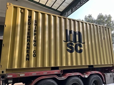 بارگیری کانتینر برای مشتریان برزیلی