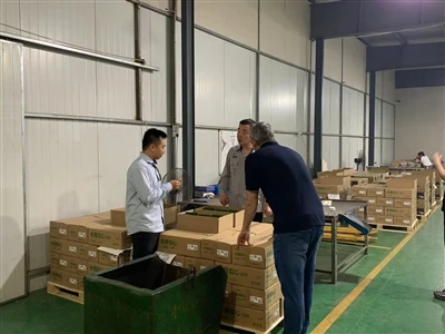 مشتریان منظم برزیلی برای بازدید از شرکت ما می آیند